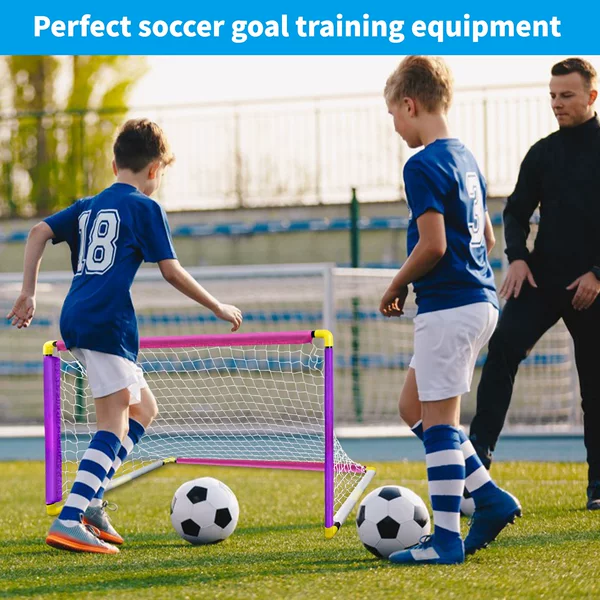 Children's Football Door Outdoor Movable Portable Training Kindergarten Sports Door Frame