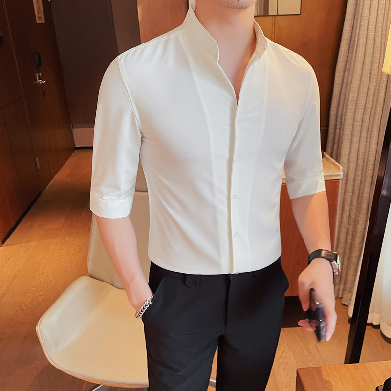 A6428 830K ÁO SƠ MI NAM HANTDU DÁNG ÔM BODY GỢI CẢM SEXY MÙA HÈ THỜI TRANG NAM G03 SẢN PHẨM MỚI