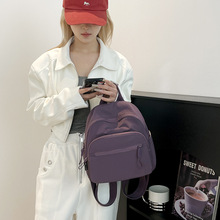 跨境现货批发小众设计感双肩包潮流时尚简约女大学生百搭旅行背包