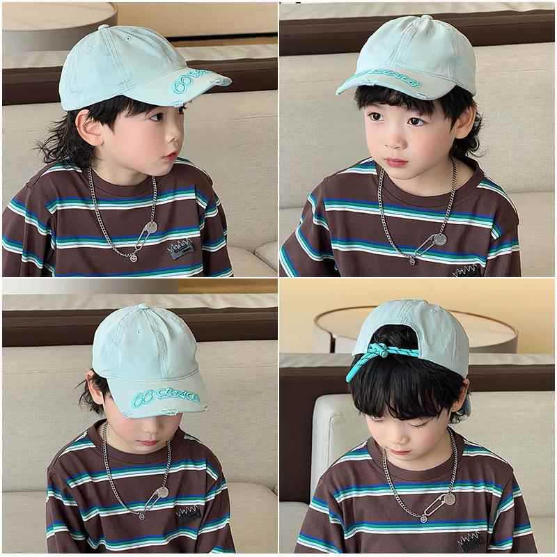 Sombrero de béisbol para niños 2025 nueva lengua de patito de primavera, niño grande, tesoro, guapo, calle frita, moda, primavera, verano