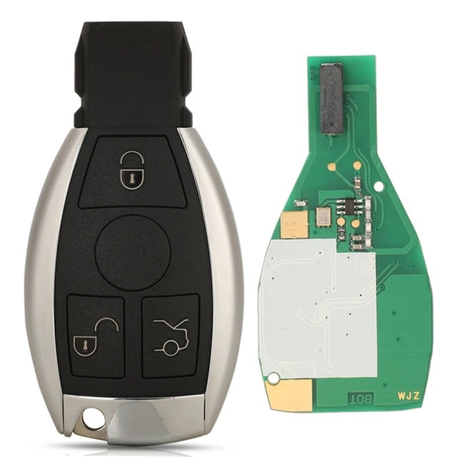 Suitable for Mercedes-Benz 2-Button, 3-Button, 4-Button Bga Remote Control Car Keys with 433 Frequency