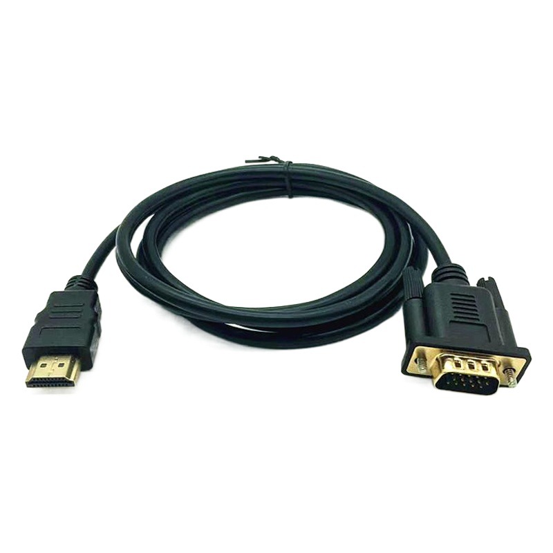 メーカー直販hdmi変換vga変換ケーブルhdmi変換vga高精細ケーブル1.8メートルhdmi to vgaケーブル