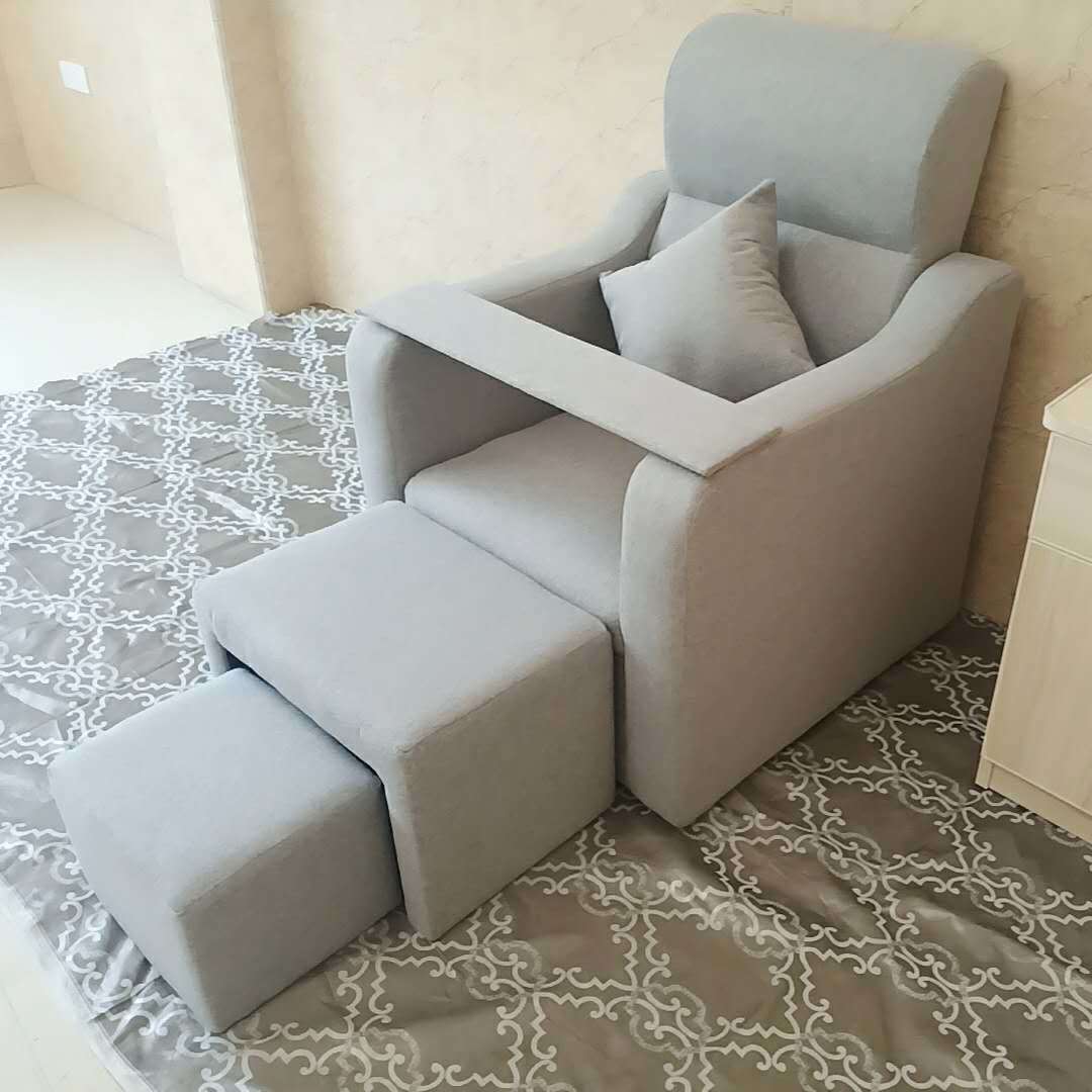 Sofá cama de terapia de pies de belleza ocio sauna sofá baño de pies tienda de lavado de pies cama de baño de pies injerto de pestañas sofá sillón image 25