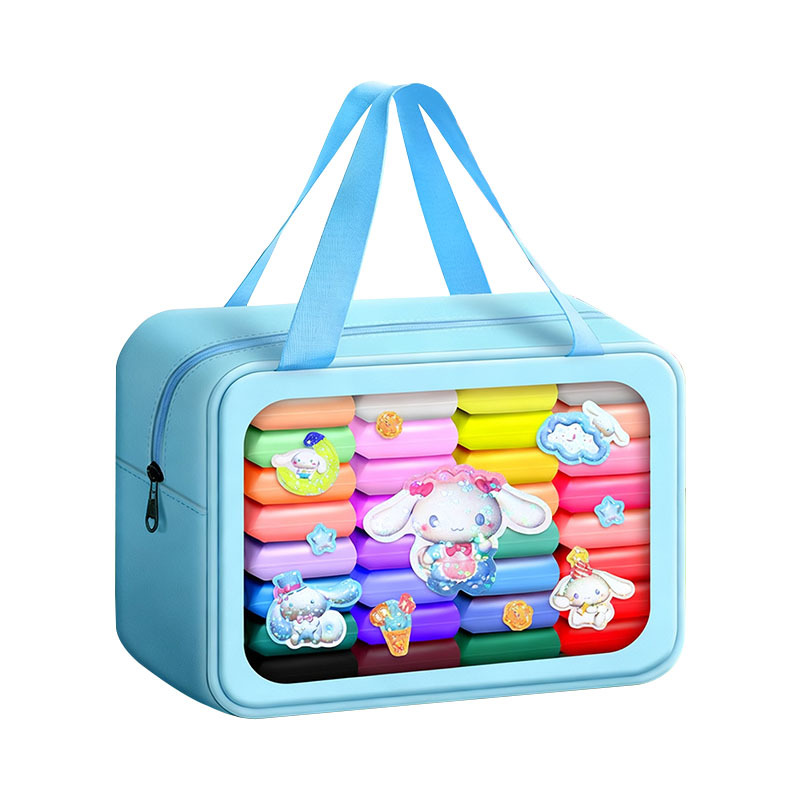Arcillo de barro de plástico jardín de infantes arcilla 36 colores hechos a mano diy conjunto completo de juguetes de barro de color para niños