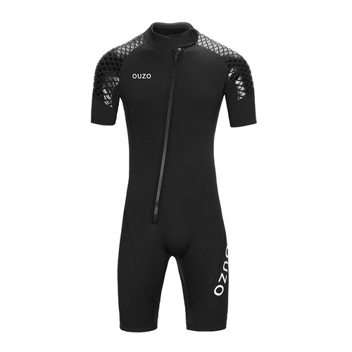 New 3mm wetsuit for men and women short-sleeved shorts wetsuit thickened warm and cold-proof surfing suit jellyfish suit factory