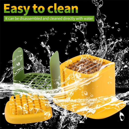 Potato Dicer, Kitchen Vegetable Fruit Cutter, Handheld Cucumber Strip Cutter, Household Ham Fruit Granulator, Chopping Tool