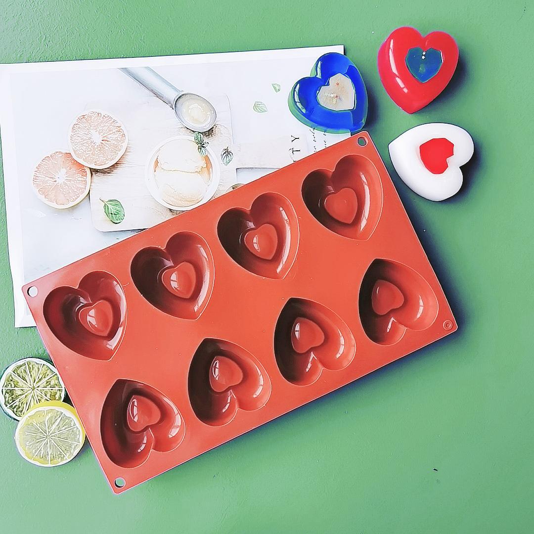 8连心形甜甜圈 (2)