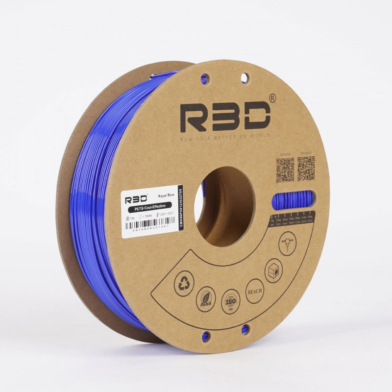PETG-нить (R3D) 1 кг — экономичный сорт, разноцветные катушки и объёмы
