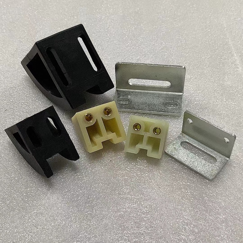 倍速链铝材导向块 4分之1圆导向块 组装线配件尼龙扇形托轮