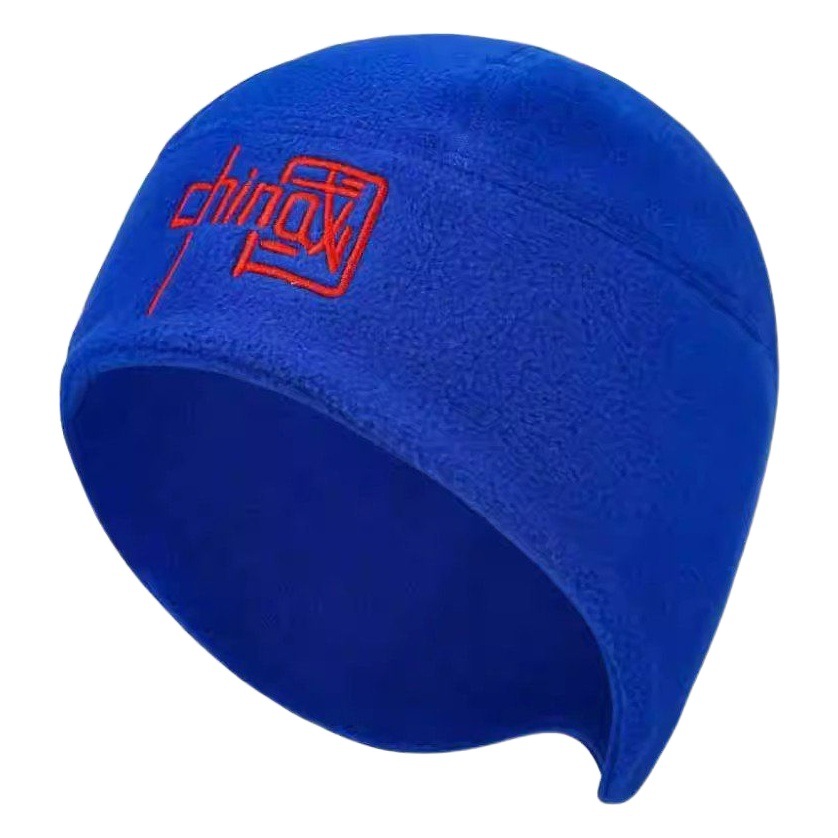 Cycling helmet lining cap fleece windproof closed toe liner hat female winter cycling warm ear protection skiing male