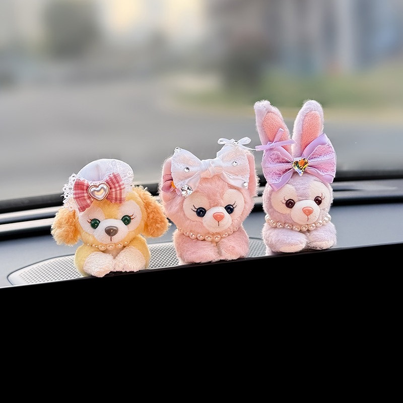 2026 New Car Ornaments Linabell Car Dashboard Display Screen Decoration Stellalou Female Figure