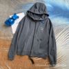 Autumn monster, hoody with zipper, jacket for beloved, cardigan, South Korea, ethnic style, with embroidery, oversize