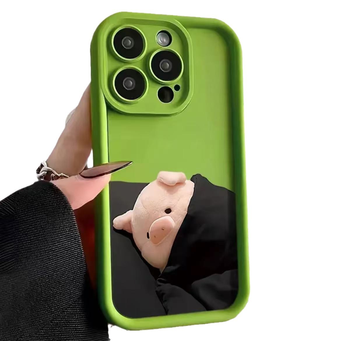 Pareja linda aplicable iphone16pro funda para teléfono móvil Apple 15 anti-caída 14 dibujos animados 13promax nuevo 12x