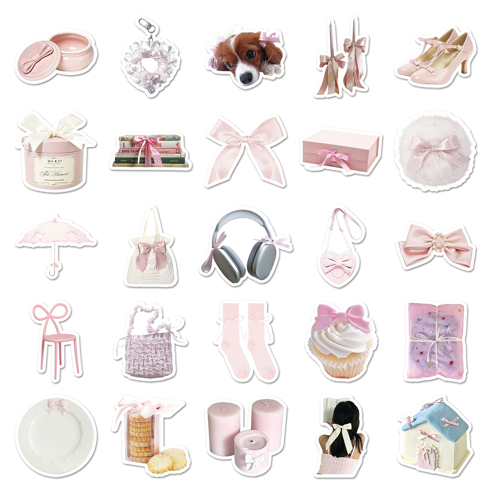 School, Graduation Occasion 1 Set Cake School Graduation PVC Self-adhesive Princess Cute Stickers