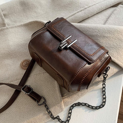 Ins trending retro small shoulder bag for women 2024 new fashion Korean style versatile quality crossbody bag stylish small square bag