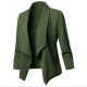 2023 Amazon independent station hot sale slim-fit long-sleeved rubber band solid color all-match collar lapel small suit jacket