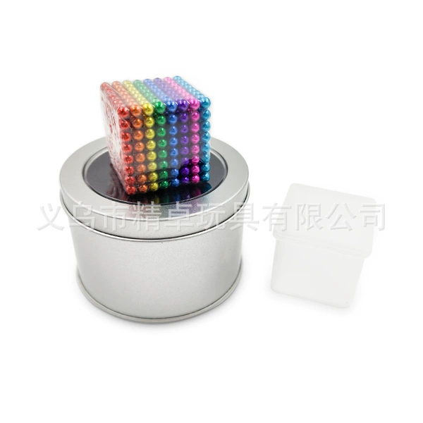 Tin box, 3mm, 512 pieces, 8 colors