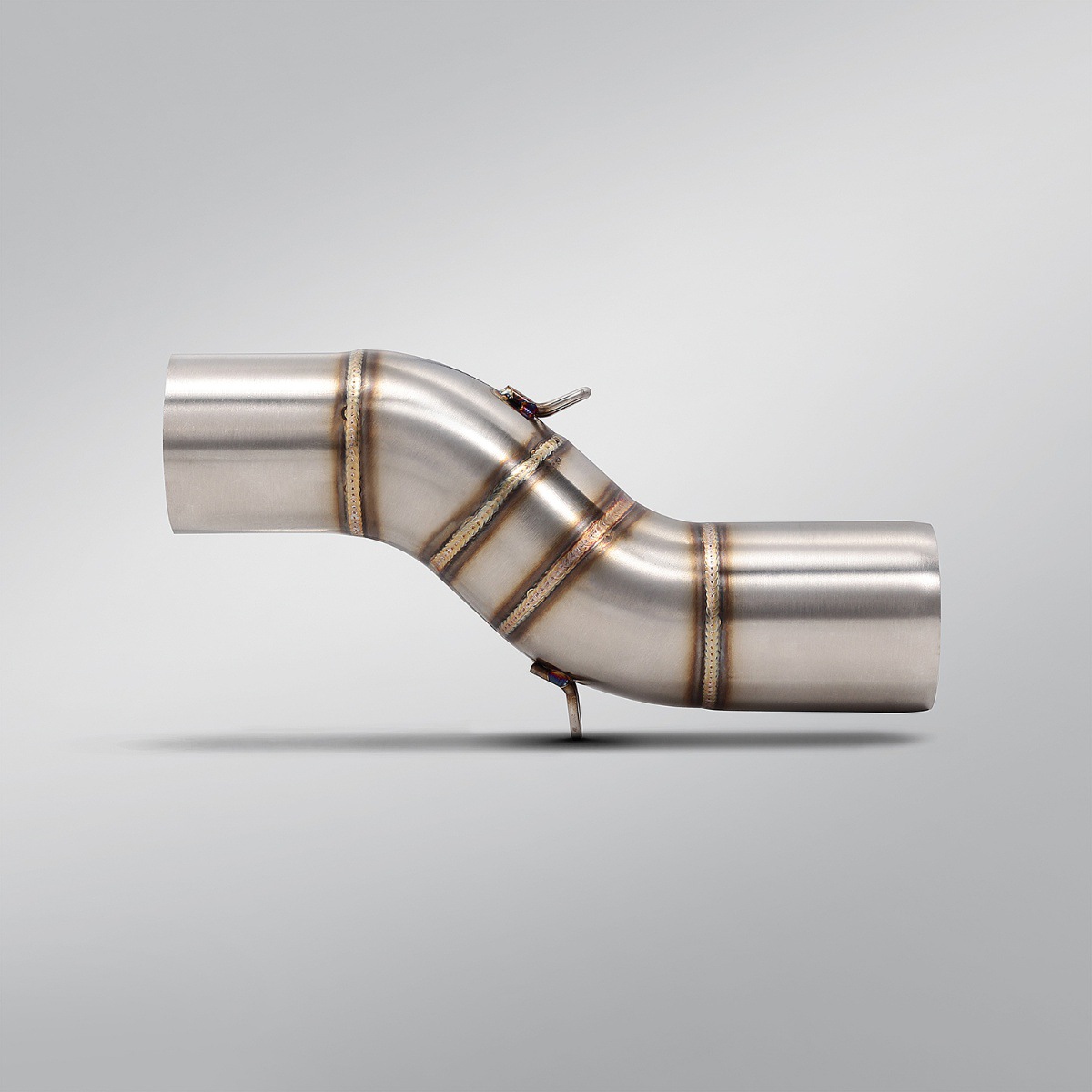 Motorcycle exhaust middle section is suitable for Benelli TRK 502X pull truck modified exhaust pipe middle section tail section
