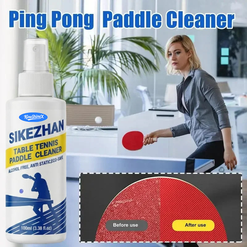 Professional Table Tennis Rubber Cleaner, Portable Table Tennis Racket Cleaning and Maintenance Agent, Increases Surface Stickiness Professional Table Tennis Rubber Cleaner, Portable Table Tennis Racket Cleaning and Maintenance Agent, Increases Surface Stickiness