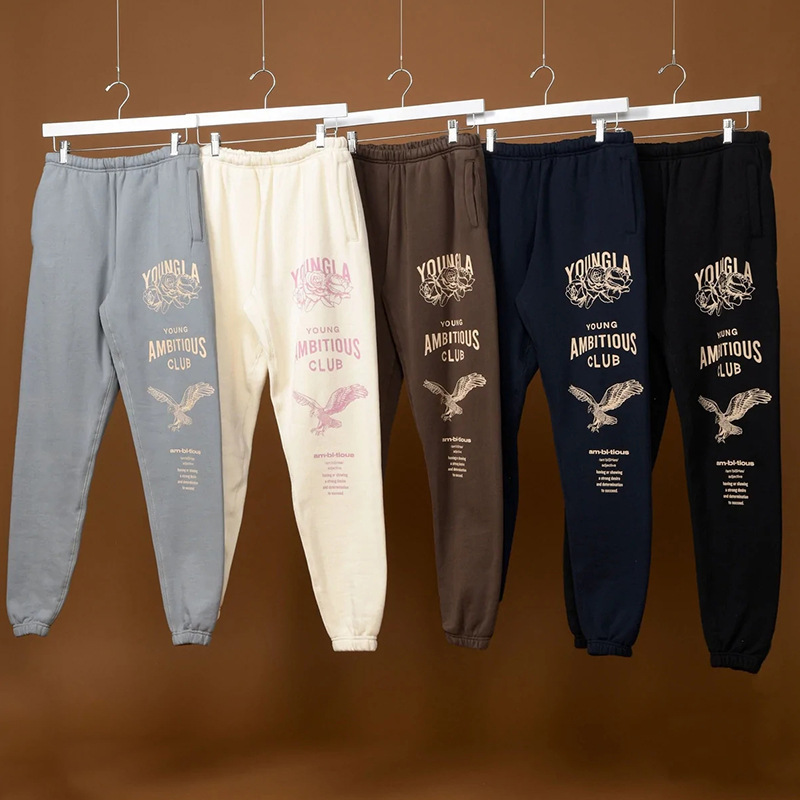 Young La New Autumn Men's Sweatpants European and American Style Long Sports Casual Fitness Training Jogger Pants Young La New Autumn Men's Sweatpants European and American Style Long Sports Casual Fitness Training Jogger Pants