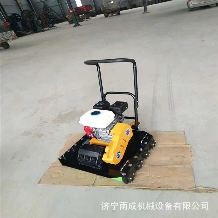 彩砖整平机 彩砖平板夯 手扶彩砖铺平机 价格