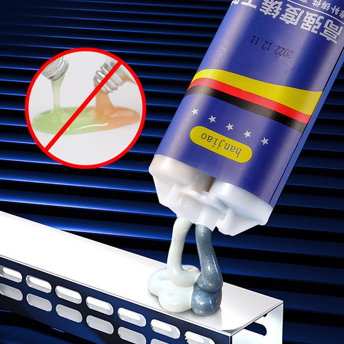 Casting glue high-temperature metal stainless steel radiator oil tank crack leakage oil repair agent metal sealant