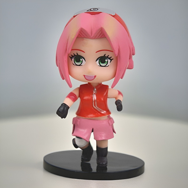 Naruto Handmade Xiao organiza muñecas de dibujos animados con tierra, modelos de juguetes, niños, estudiantes de anime de escritorio