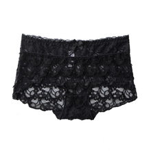 透明纯欲性感蕾丝内裤女士无痕清凉透气低腰薄款舒适少女三角裤
