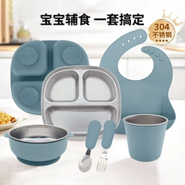 喂养餐具;牙胶;围嘴围兜