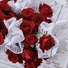 Modi English Snow Pear Paper Flower Lining Wrapping Paper Materials Florist Supplies Floral Bouquet Packaging Snow Wipe Paper