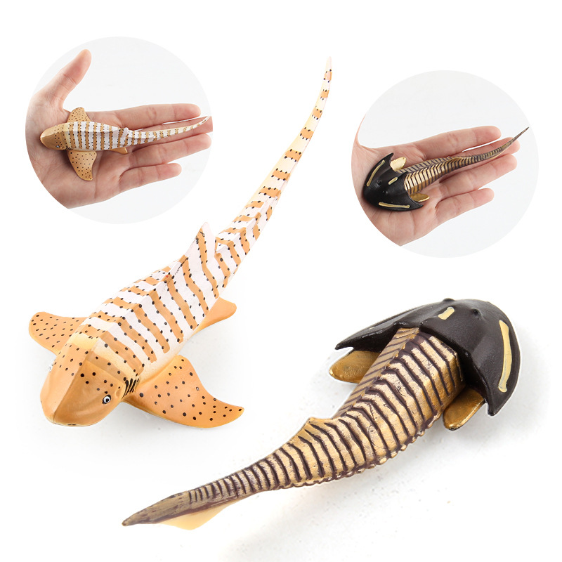 Simulación de Vida Marina modelo espada beso tiburón cocodrilo dinosaurio rey mundo submarino educación temprana decoración submarino animal traje