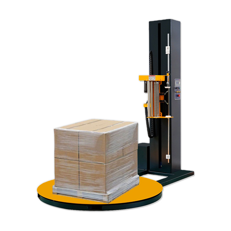 Máquina de enrollamiento de bandeja automática de operación simple, máquina de enrollamiento de bandeja a prueba de explosiones, 1650 máquina de enrollamiento de envases de bandejas