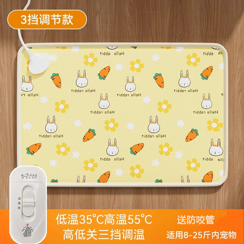 Manta eléctrica para mascotas gato y perro almohadilla térmica especial calentador impermeable temperatura constante gato colchón eléctrico suministros de invierno