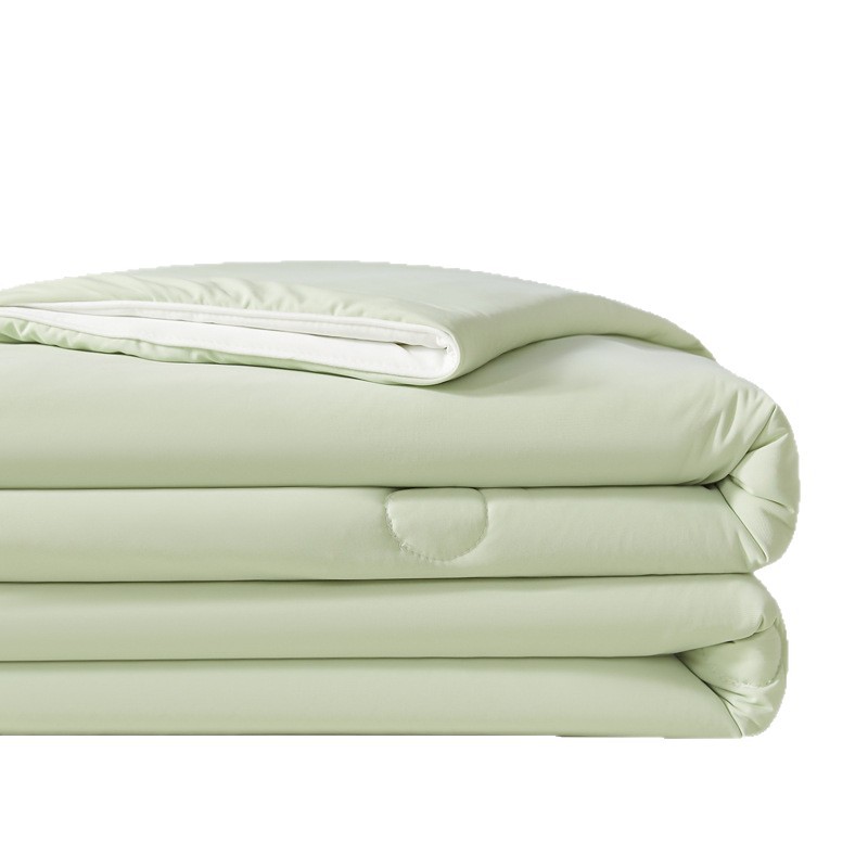 Una clase de seda fría de verano madre-infanto grado lavable máquina de verano dormitorio de aire acondicionado doble colcha de seda de hielo delgada