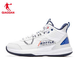 中国乔丹篮球鞋男鞋新款高帮球鞋耐磨运动鞋加绒保暖休闲棉鞋