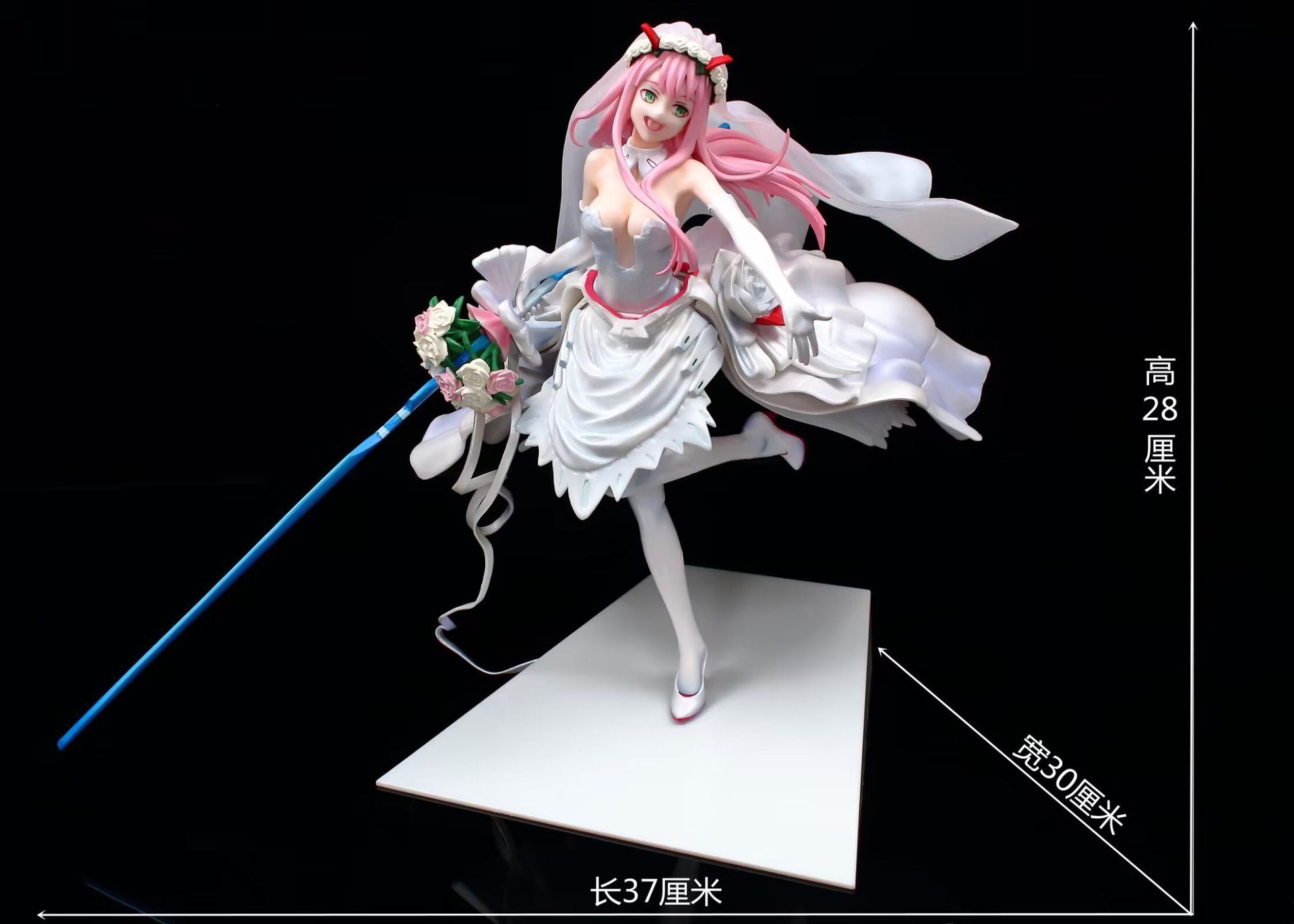 Darling 国家队 零二 02 婚纱.ver 模型公仔摆件手办批发-阿里巴巴
