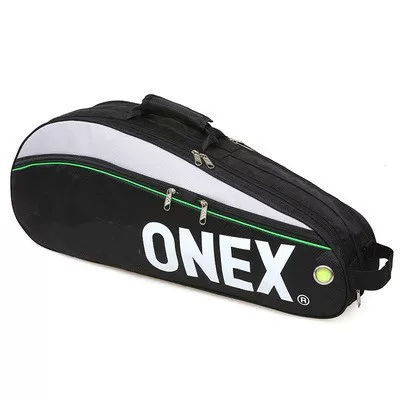 Badminton bag single shoulder back 6 padded men's and women's waterproof environmental protection badminton bag Korean version of large capacity ball bag