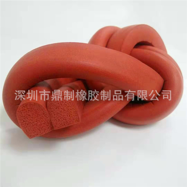 低密度硅胶发泡管 异性硅胶发泡管 耐高低温硅胶发泡管 定制发泡