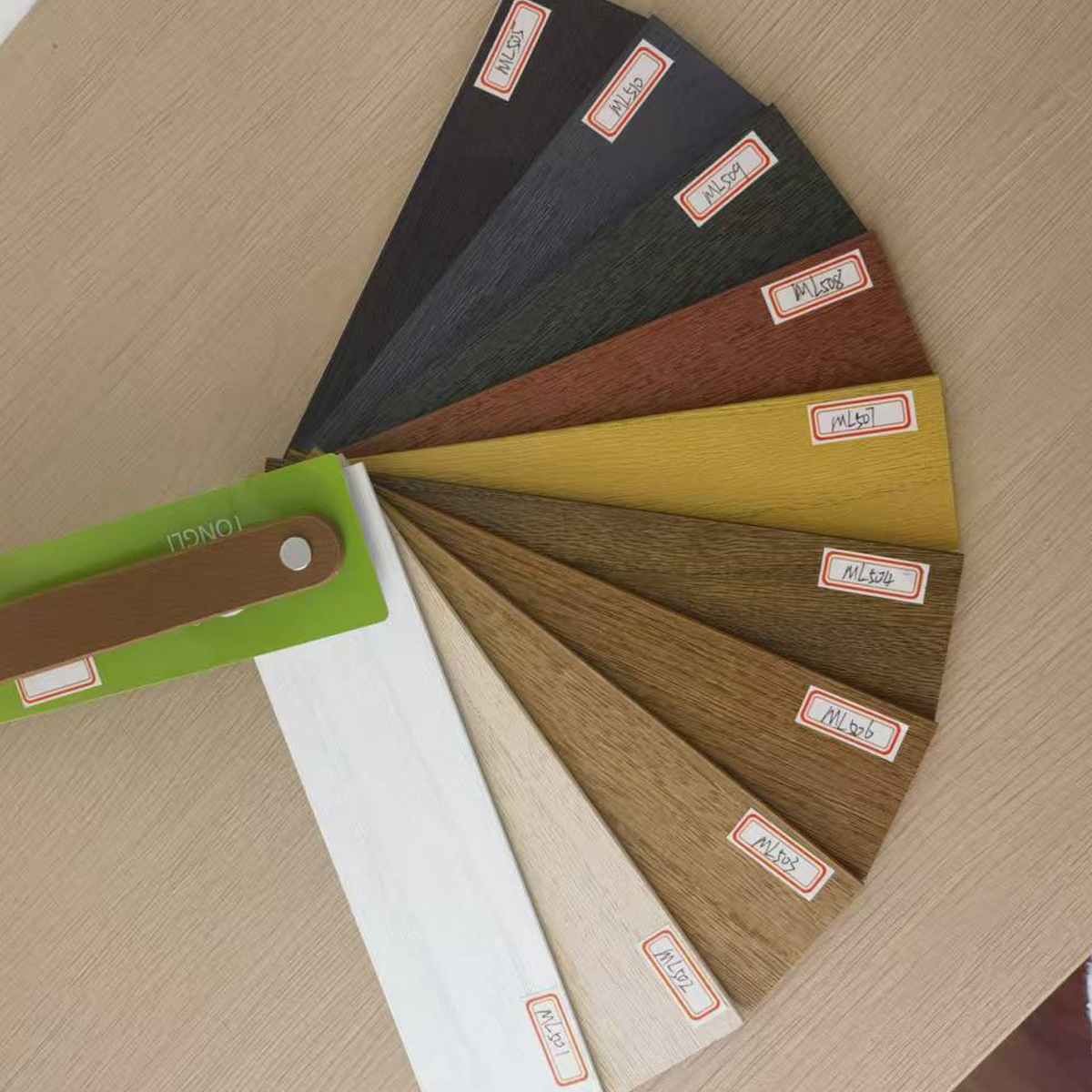 New arrival: antique russet natural solid wood - real product photos