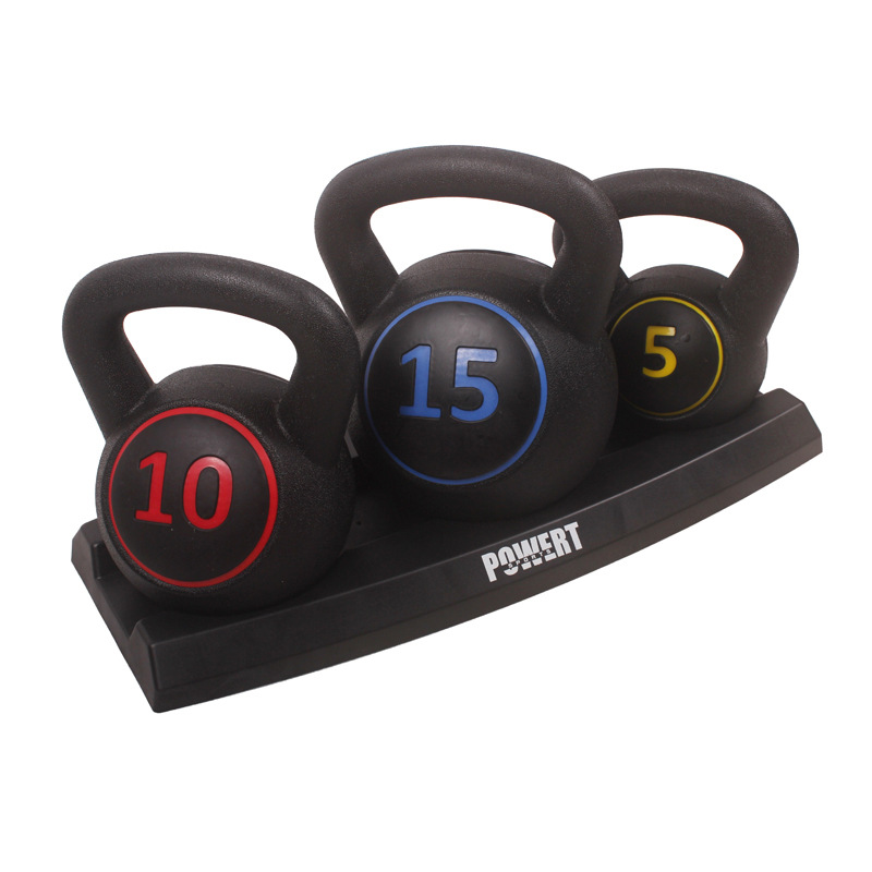 Source Manufacturer Ttcz Cement Kettlebell Men's and Women's Strength Fitness Training Kettlebell Dumbbell Kettlebell Complete Set