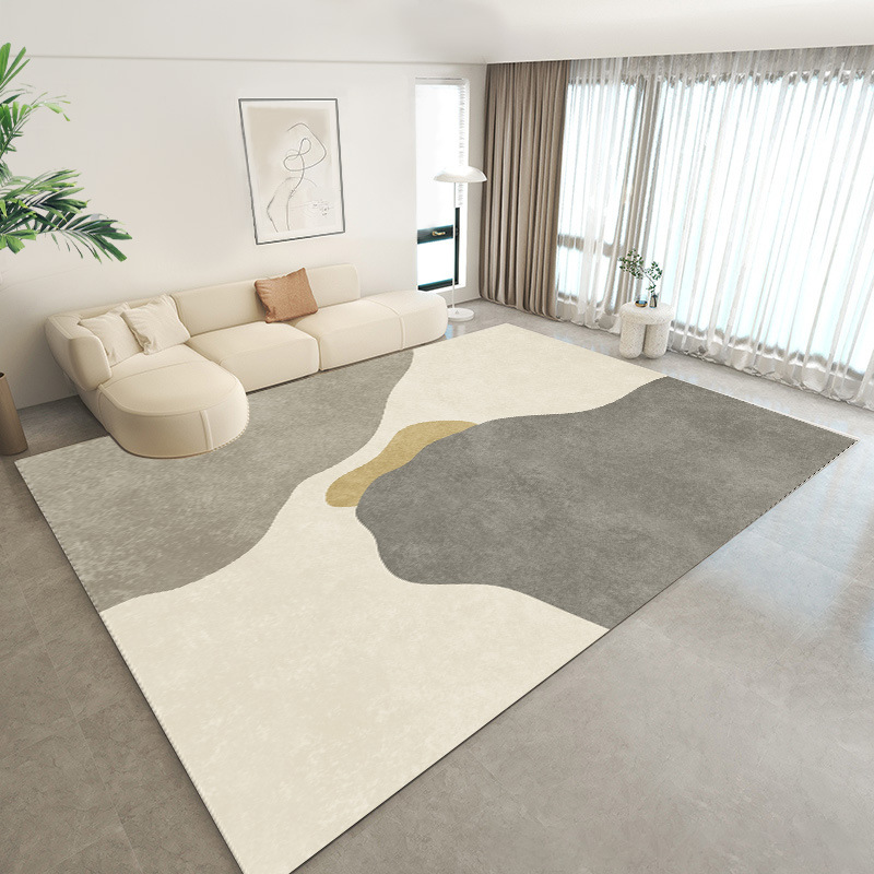 Alfombra de sala de estar 2023 nueva mesa de centro manta sofá desechable dormitorio cama de lujo ligero de alta gama hogar tapete Tianjin