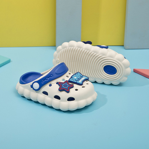 Paw Patrol Slippers Summer New Cute Cartoon Boys and Girls Home Indoor Infant Baotou Croc Shoes EVA