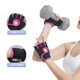 Half-finger fitness gloves rolled iron training sports palm protection dot matrix shock absorption riding gloves unisex gloves