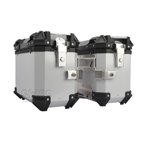 Universal 18L/28L/35L Motosiklet Alüminium Ərinti Yan Qutusu, Suya Davamlı