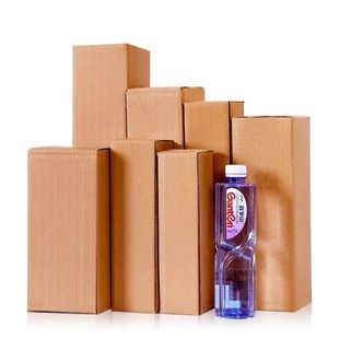Ready-Made Long Carton Sun Umbrella Carton Water Cup Express Packaging Box Packaging Rectangular Corrugated Triangle Box