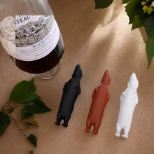 新款跨境狗狗红酒塞创意红酒瓶盖葡萄酒瓶塞红酒塞个性创意密封盖