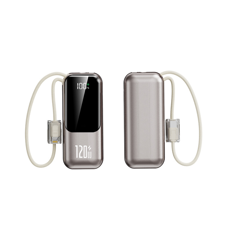 Mini mini alto valor super rápido tesoro de carga con cable de 20000 mAh de gran capacidad pequeña fuente de alimentación portátil image 5