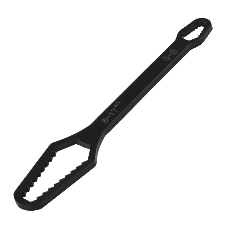 Llave multifuncional de ciruela multipropósito de doble cabeza auto aprietante gafas llave torpe juego de llave móvil