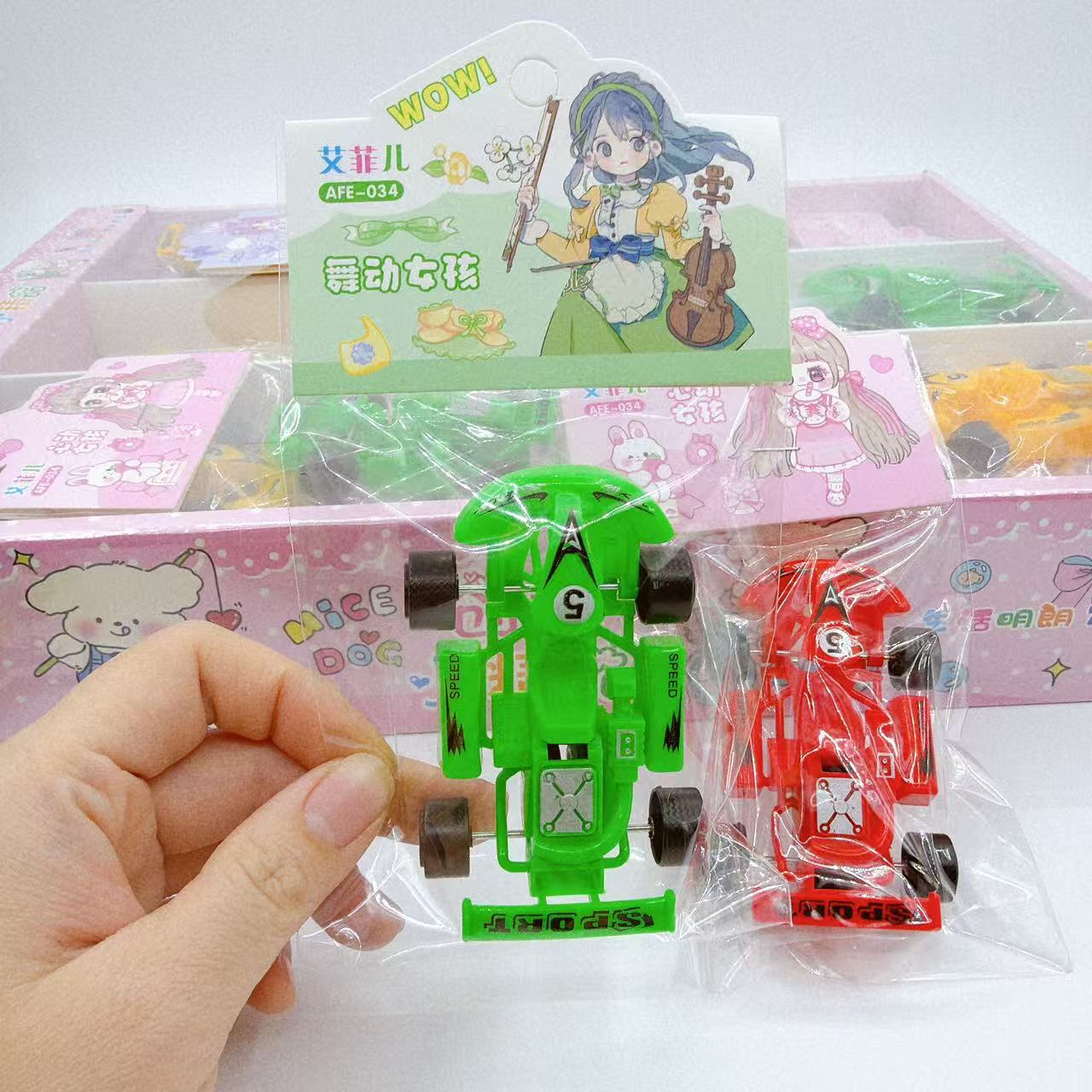 Juguetes para niños bolsa de carreras de coche de rally juguetes para niños go-kart puzzle juego de regalos lotes