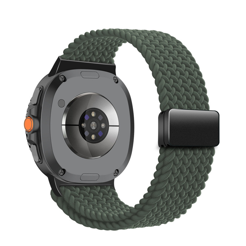 适用三星Galaxy watch8手表磁吸金属扣编织表带Watch8 Classi腕带|undefined